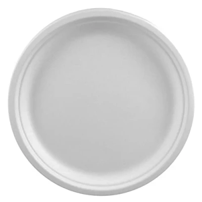 Bild av 50 tallrikar, sockerrör &quot;pure&quot; odelade Ø 26 cm 2 vit