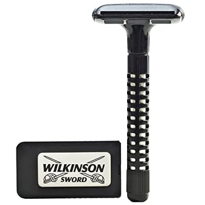 Bild av Wilkinson Sword blad klassisk dubbelkantad rakhyvel + 5