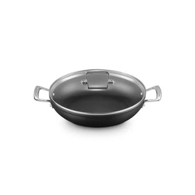 Bild av Le Creuset Skillet with lid Les Forgees TNS ø 28 cm / 3.2 Liter standard non stick coating
