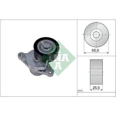 Bild av INA 534 0655 10 Tendeur, courroie trapézoïdale à nervures PEUGEOT: 3008 I, 308 II 3/5 portes, SW 2, CITROËN: DS3 Cabriolet, C4 5 portes