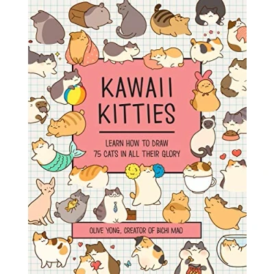 Bild av Kawaii Kitties: Learn How to Draw 75 Cats in All Their Glory: Volume 6