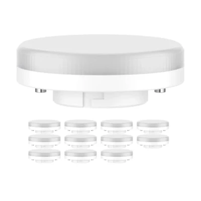 Bild av ledscom.de 12 st GX53 LED lampa, varmvit (2700 K), 6,2 W, 509lm, 97, matt