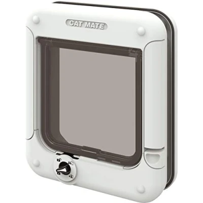 Bild av Petmate Rotary 4 Way Locking Cat Flap White