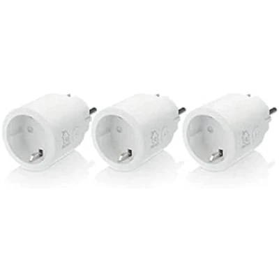 Bild av DELTACO Smart Home SH P01 3P, Pack med 3 Wi Fi 2,4 GHz 802.11b/g/n anslutna uttag, vit
