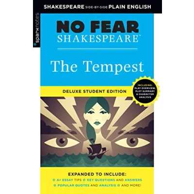 Bild av Tempest: No Fear Shakespeare Deluxe Student Edition: Editions Side By Plain English