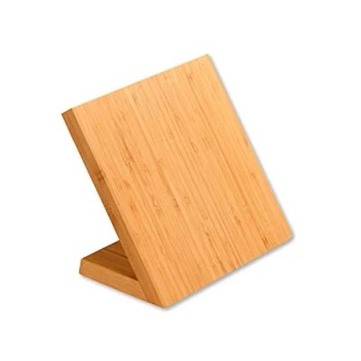Bild av Kesper knivblock, material: bambu, magnetisk, mått: 23 x 13 cm, höjd 20 färg: brun 58028