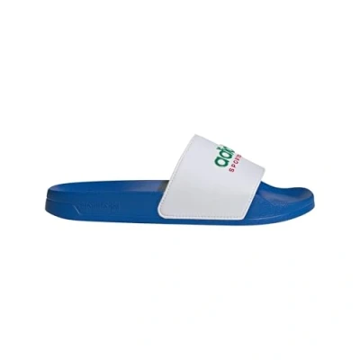 Bild av adidas Unisex Adilette duschtofflor, Brigroyal Cloudwhite Teamgreen, 54 2/3 EU