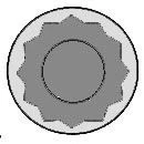 Bild av REINZ 14 32291 01 Jeu De Vis Culasse Polygone extérieur OPEL: Vectra C CC, Berline