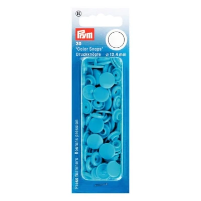 Bild av Tryckknappar Color Snaps 30 turkos Prym