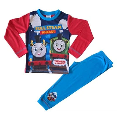 Bild av Thomas &amp; Friends Boys Full Steam Ahead Pyjamas. Åldrar 18 månader till 5 år, flerfärgad, 4 År