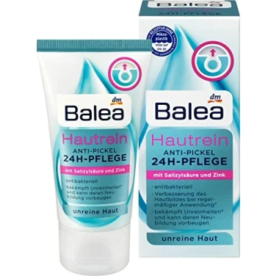 Bild av Balea Hautrein anti finnar 24h vård, 1 x 50 ml