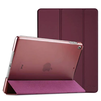 Bild av ProCase iPad 10,2 Fodral Skal, Smart Slimmat för tum 2020 8:e gen / 2019 7:e Vinröd