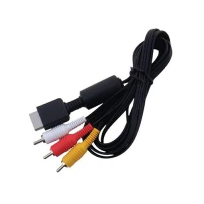 Bild av OSTENT AV Audio Video Composite Cable Cord Compatible for Sony PS1 PS2 PS3 System Console Games