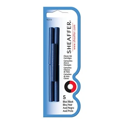 Bild av Sheaffer Bläckpatron Reservoarpenna Blue Black Gratis gravyr