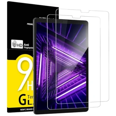 Bild av NEW&#039;C 2 Pack, Skärmskydd Med Lenovo Tab M10 FHD Plus 10,3 Tum TB X606F X606X Härdat Glas HD klar 9H hårdhet bubbelfritt