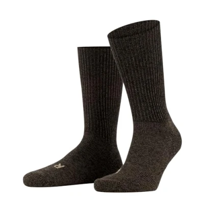 Bild av FALKE unisex strumpor Walkie Ergo U So ull funktionellt material enfärgad 1 par, brun mörkbrun 5450, 39 41, Braun Dark Brown 41 EU