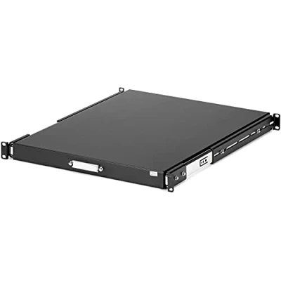 Bild av StarTech.com 22 tum Svart Djup Sliding Server rackskåp Hylla