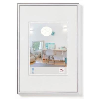 Bild av Walther Design Silver Bildram 70 x 100 cm Ny Lifestyle Plastram KV100S, Förpackning med 1