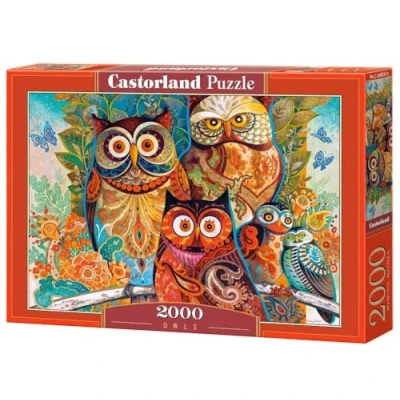 Bild av Castorland C 200535 2 ugglor pussel, multi