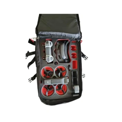 Bild av MC CASES Professionell Ryggsäck speciellt lämplig för DJI Avata 2 Combo Fly More Set Made in Germany, svart,
