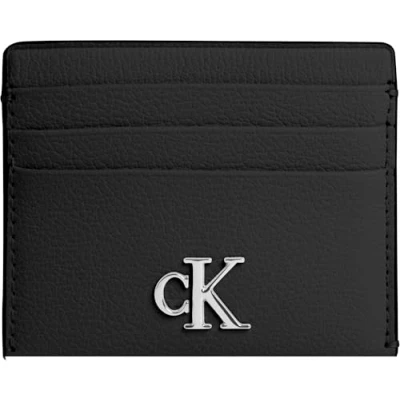 Bild av Calvin Klein Jeans Minimal Monogram Cardcase Visitkortsfodral, Storlek: One Size, Black