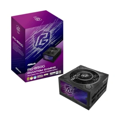 Bild av ASRock PG 850G Strömförsörjning 850 Watt 135 mm ATX 3.1 80 Plus Gold certificate