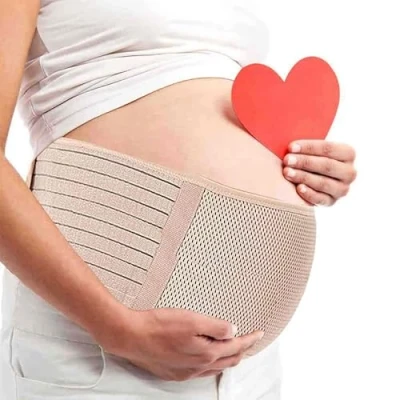 Bild av AIWITHPM Stödbälte gravid, moderskap skärp, mammband lindra ryggsmärta, justerbar