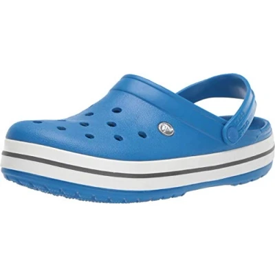 Bild av Crocs Crocband unisex vuxen Träskor, Bright Cobalt/Charcoal, 36/37 EU