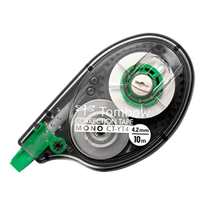 Bild av Tombow 315030 mono korrigeringstejp i klart rullfodral 4mmx10m Ref CT YT4 [Pack 10]