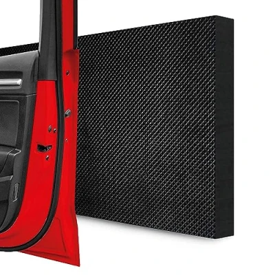 Bild av STRACKS® 4x Garage Wall Protectors 40 x 20 2cm Extra tjockt dörrskydd för din bil och garageväggen Självhäftande skydd dörrkanter Set med 4 rutor