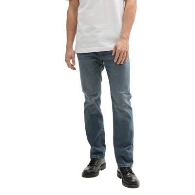 Bild av TOM TAILOR herrjeans Marvin rak, 10160 Blå grå denim, 33W x 32L