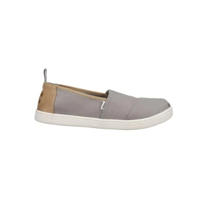Bild av TOMS Alpargata Core unisex barn Loafer platt, Gråbrun, 36 EU