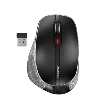 Bild av Cherry MW 8C ERGO Mouse Optic 6 knappar Svart
