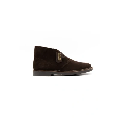 Bild av Clarks Desert Boot Evo mocka stövlar i mörkbrun standard passform storlek 6½, Brun, 40 EU