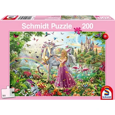 Bild av Schmidt Spiele 56197 Vacker älva i den magiska skogen, 200 bitar barnpussel, Flerfärgad
