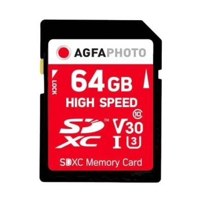 Bild av Agfa flash minneskort 64 GB SDXC UHS I