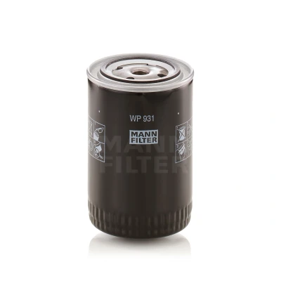 Bild av MANN FILTER WP 931 Filtre à huile 5/8 18 UNF vissé FIAT: 1500 Cabriolet, FSO: 125P Berline