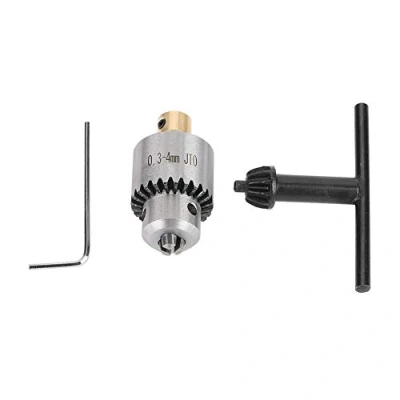 Bild av JTO borrchuck Mini avsmalnande med sp?nnnyckel f?r svarvar och borrar, 0,3 4 mm