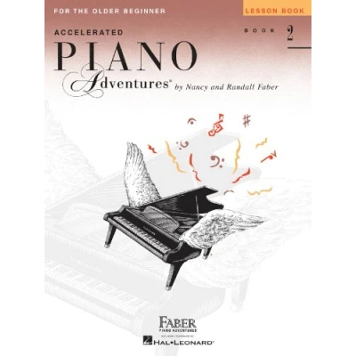 Bild av Nancy faber : piano adventures for the older beginner Lesson bk2: Accelarated Book 2
