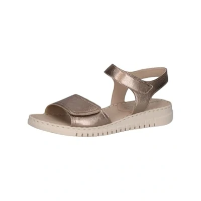 Bild av Caprice dam 9 28103 44 kilsandaler, TAUPE METALLIC, 36 EU, Tygransfärgad metallisk, EU