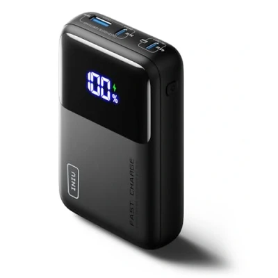 Bild av INIU Power Bank, 20 000 mAh 65 W powerbank, liten men stark telefon och bärbar dator, externa mobiltelefonbatterier, USB C Input &amp; Output, kompatibel med MacBook Pro iPad iPhone 15 14 Max Mini