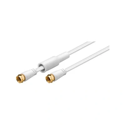 Bild av Pro Flat SAT antenna cable (80 dB) 2x shielded weatherproof 2.5m