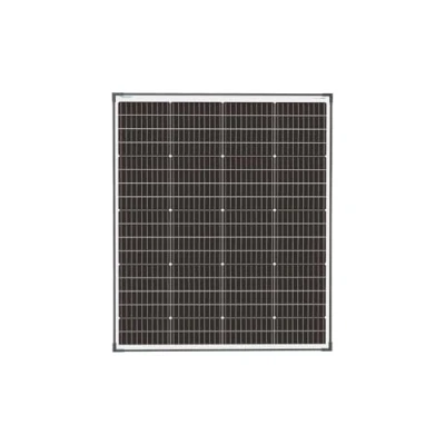 Bild av enjoy solpanel 150 W monokristallin solmodul, 182 mm solceller 10 busbars perfekt för husbil, balkonganläggning, trädgårdshus, båt (150 W, 24 V)