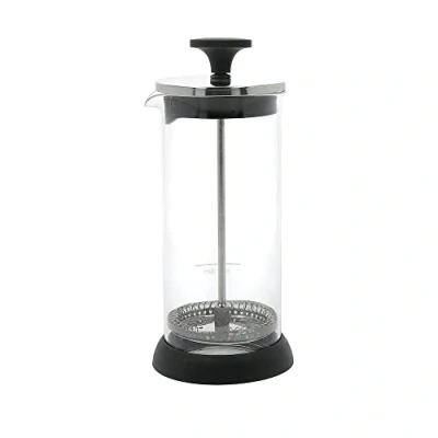 Bild av La Cafetière 400 ml mjölkskummare i glas, svart