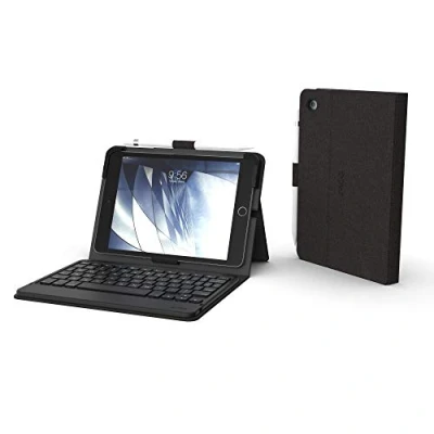 Bild av ZAGG Folio Bluetooth tangentbord för surfplatta icke bakgrundsbelyst Apple iPad Mini 4/5 (7,9 tum) träkol 103003159