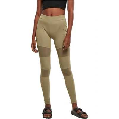 Bild av Urban Classics Curvy TECH Leggings, Storlek: 4XL, Khaki