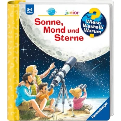 Bild av Wieso? Weshalb? Warum? junior, Band 72: Sonne, Mond und Sterne