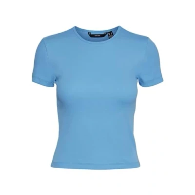 Bild av VERO MODA dam Vmchloe Ss Short JRS Noos Top, Bonnie blå, XL