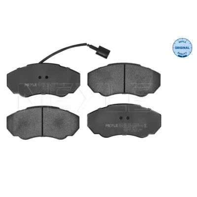 Bild av MEYLE 025 239 1719/W Jeu de plaquettes frein ORIGINAL Quality Essieu avant contact signal d&#039;usure inclus avec tôle anti bruit