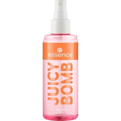 Bild av Essence Juicy Bomb Party Kroppsspray, Eau De Toilette, Nr. 02, Express Resultat, Naturlig, Vegansk, Utan Mikroplastpartiklar, Konserveringsmedel, Glutenfri, 1 Pack (100Ml)